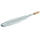 Σχάρα BBQ Ψαριού 43x13.5 εκ. με Ξύλινο Χέρι   